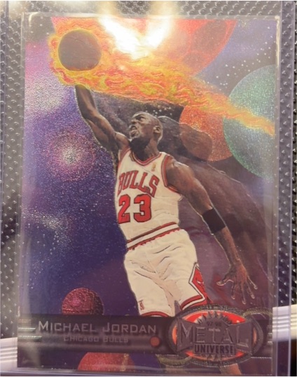 1997-98 Fleer Metal Universe #23 Michael Jordan — front