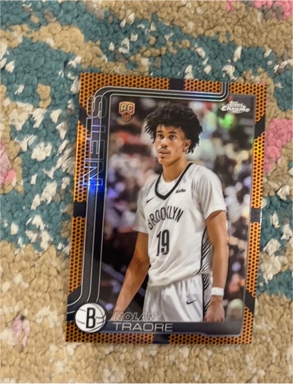 2025-26 Topps Chrome #269 Nolan Traore — front