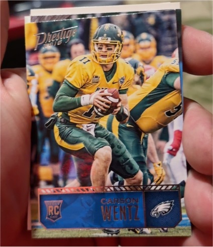 2016 Panini Prestige #202 Carson Wentz — front