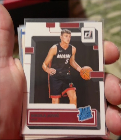 2022-23 Panini Donruss #227 Nikola Jovic Rated Rookie — front