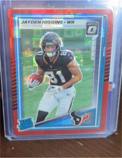 2025 Panini Donruss Optic #334 Jayden Higgins — front
