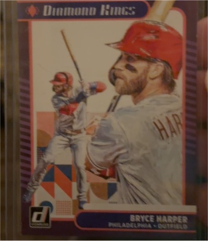 2021 Donruss Diamond Kings #18 Bryce Harper — front