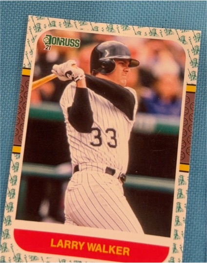 2021 Panini Donruss Retro 1987 #227 Larry Walker — front