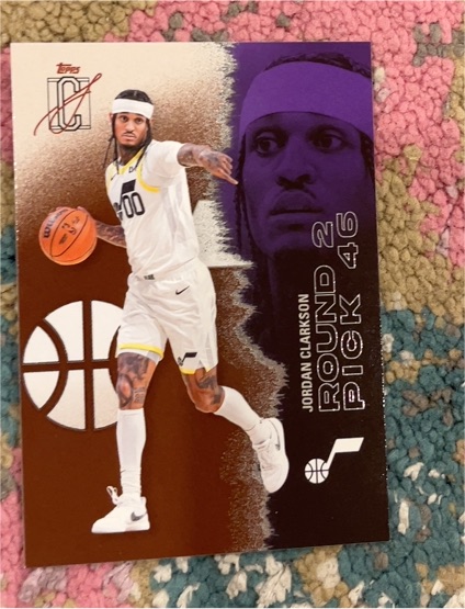 2026 Topps Signature Class #100 Jordan Clarkson — front