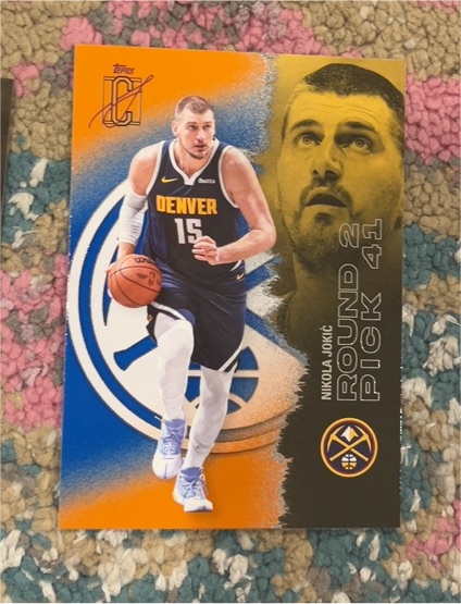 2025-26 Topps Signature Class #95 Nikola Jokić — front