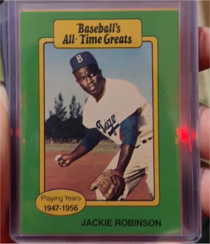 1987 Hygrade Baseball's All-Time Greats #All-Time Greats Jackie Robinson — front