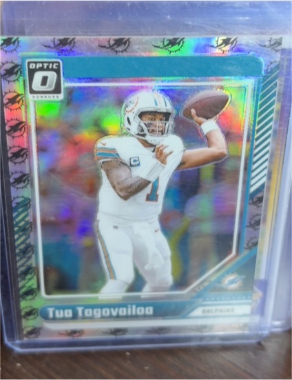 2024 Donruss Optic #120 Tua Tagovailoa — front