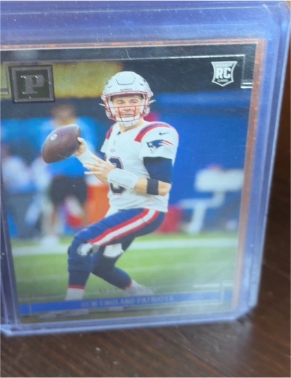 2021 Panini Chronicles #PA-5 Mac Jones Rookie Card — front