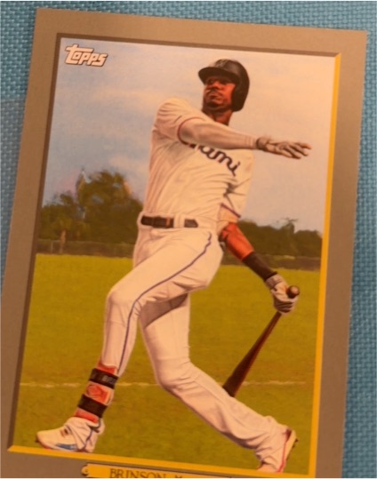 2020 Topps Update Series Turkey Red #TR-19 Lewis Brinson — front