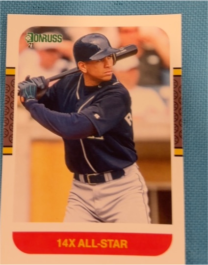 2021 Donruss #253 Alex Rodriguez — front