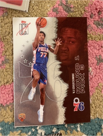2026 Topps Signature Class #130 VJ Edgecombe — front