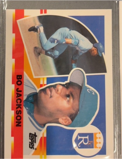 1988 Topps Big #750 Bo Jackson — front