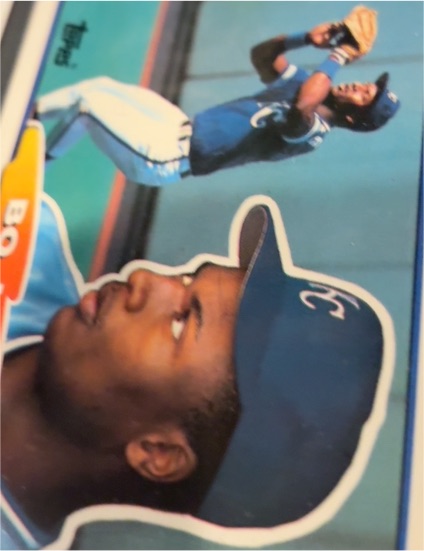 1989 Topps #1 George Bell — front