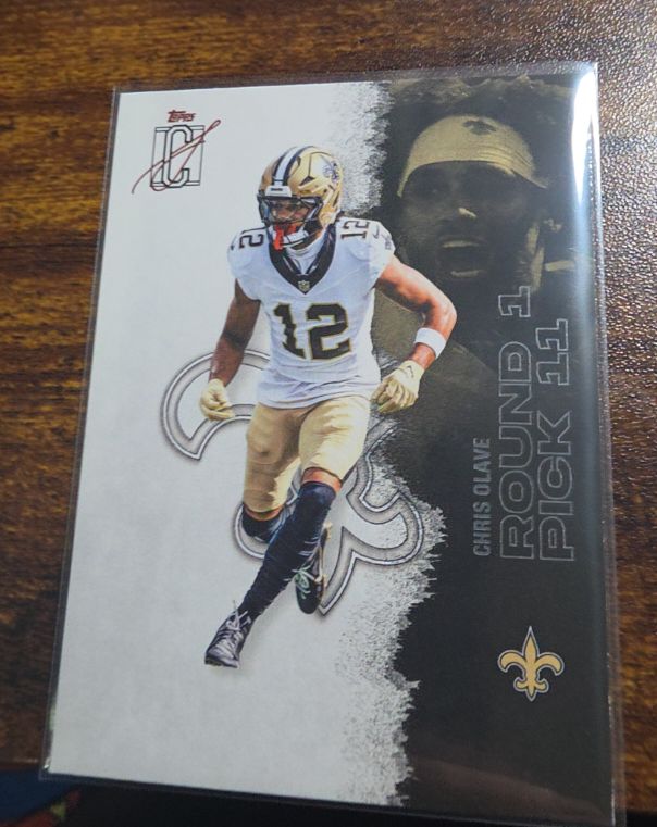 2025 Topps Signature Class #39 Chris Olave — front
