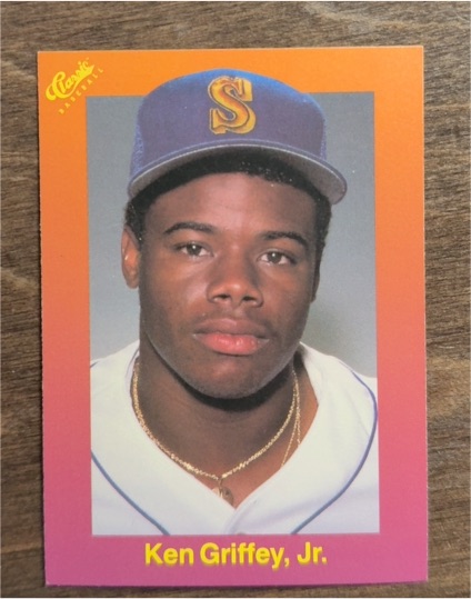 1989 Classic Update Orange Travel Edition #131 Ken Griffey Jr. — front