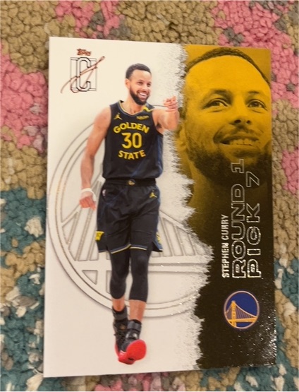 2025-26 Topps Signature Class #52 Stephen Curry — front