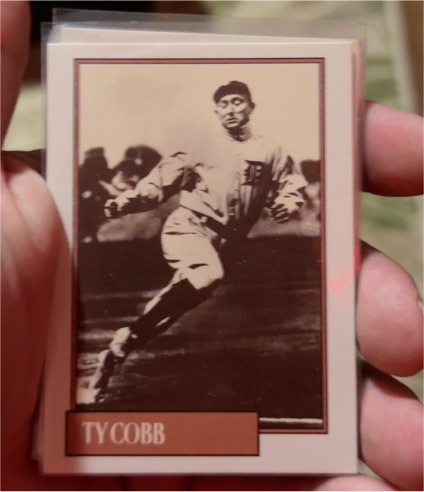 1991 Homers Cookies Classics #4 Ty Cobb — front