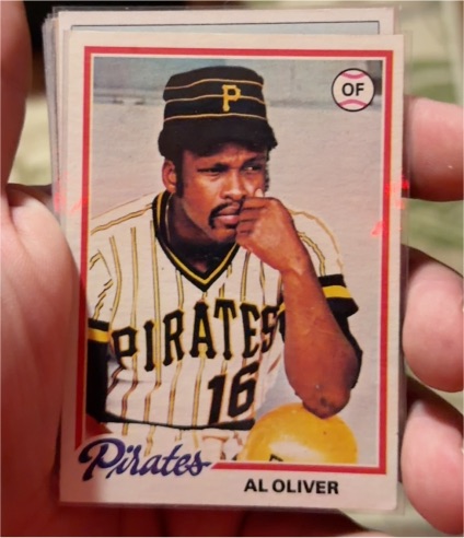 1978 Topps #430 Al Oliver — front