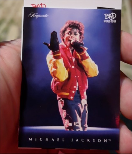 2026 Keepsake Premiere Edition #7 Michael Jackson Bad World Tour — front