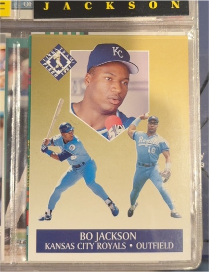 1991 Fleer Ultra Team #6 of 10 Bo Jackson — front
