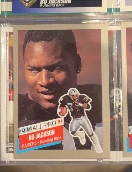 1991 Fleer All-Pro #10 Bo Jackson — front