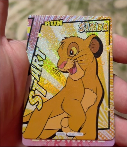 2024 Card Fun Disney All Star Sports #DFS01-TR08 Simba — front