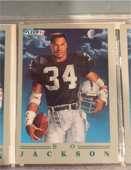 1991 Fleer #110 Bo Jackson — front