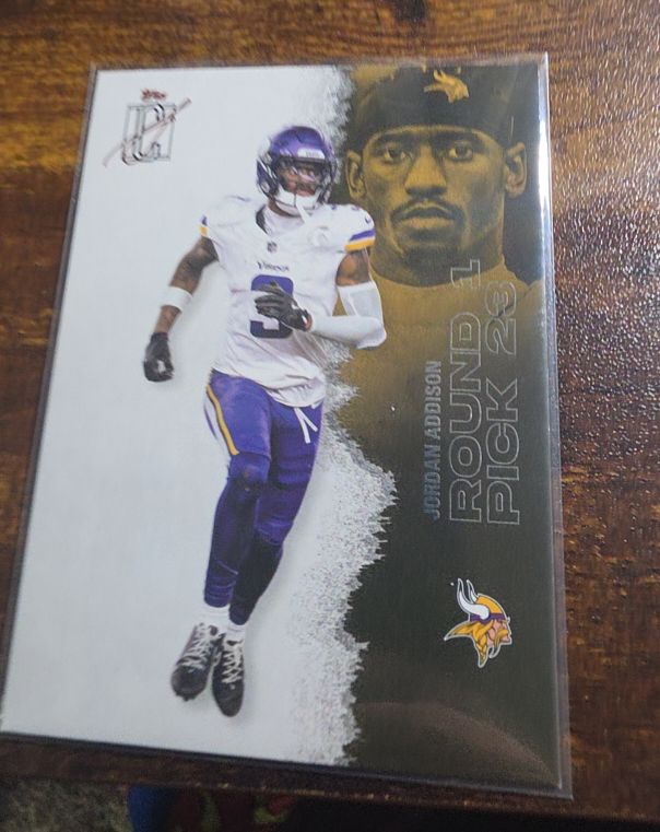 2025 Topps Signature Class #87 Jordan Addison — front