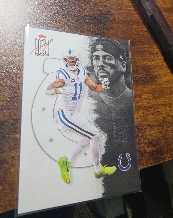 2025 Topps Signature Class #24 Michael Pittman Jr. Indianapolis Colts — front