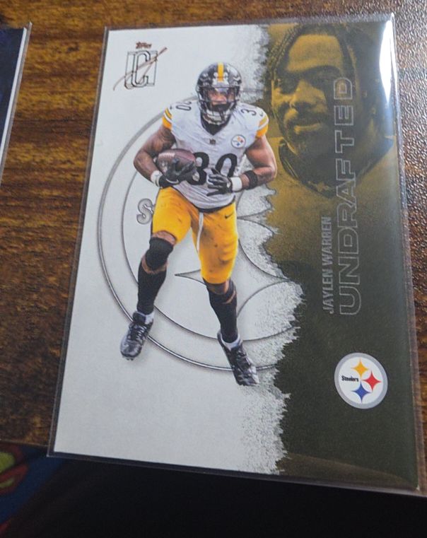 2025 Topps Signature Class #45 Jaylen Warren — front