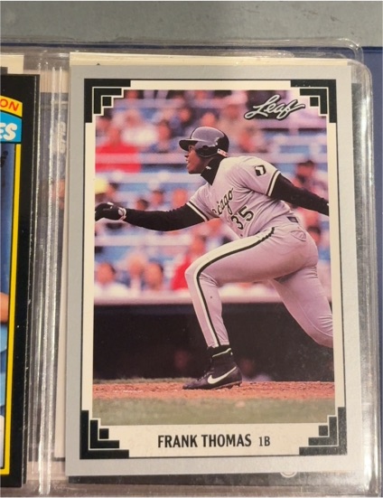 1991 Leaf #281 Frank Thomas — front