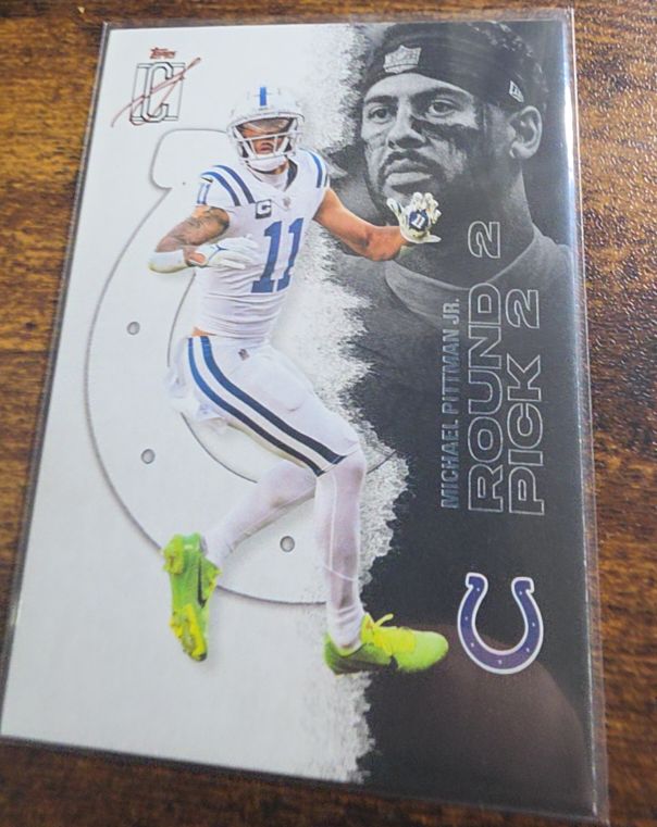 2025 Topps Signature Class #24 Michael Pittman Jr. — front