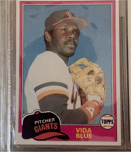 1981 Topps #310 Vida Blue — front