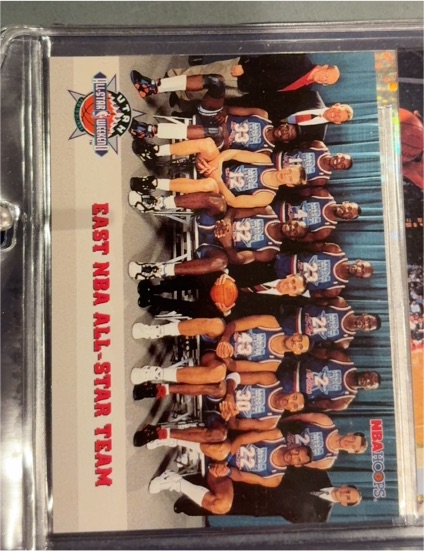1993-94 Skybox NBA Hoops #281 East NBA All-Star Team — front