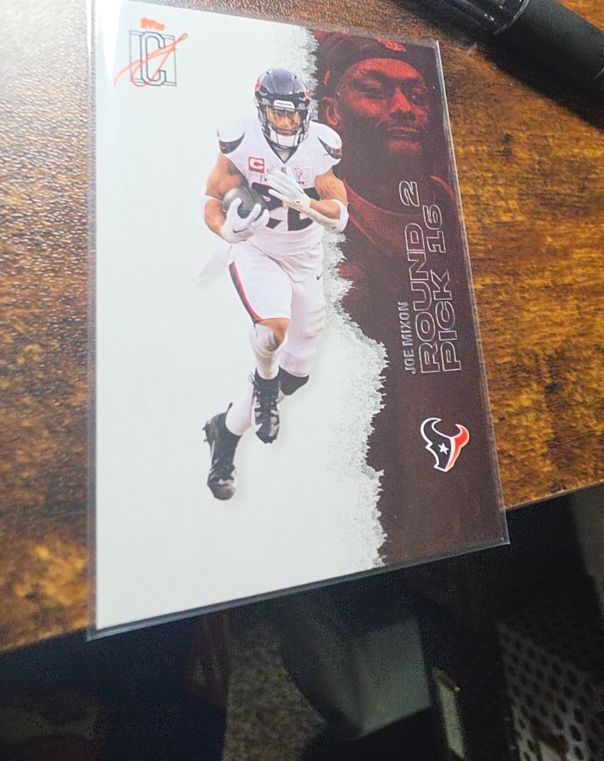 2025 Topps Signature Class #16 Joe Mixon Houston Texans — front