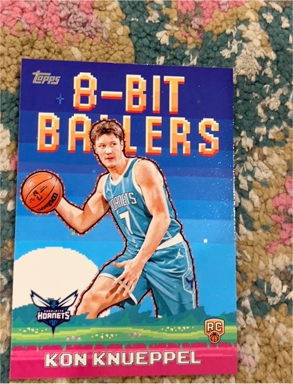 2025 Topps 8-Bit Ballers #8B-34 Kon Knueppel — front