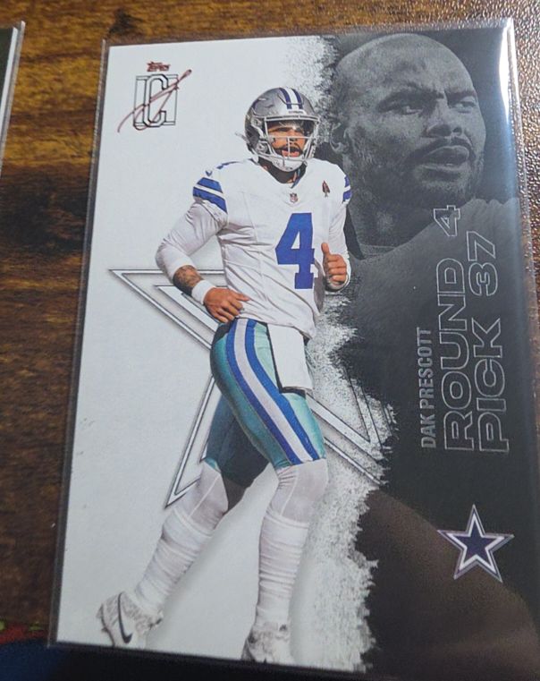 2025 Topps Signature Class #15 Dak Prescott — front