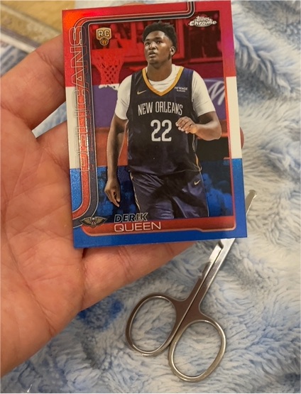 2025-26 Topps Chrome #263 Derik Queen — front