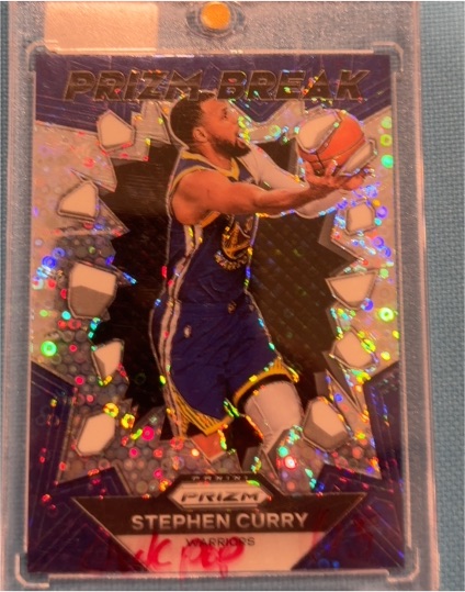 2023-24 Panini Prizm #5 Stephen Curry Prizm Break — front