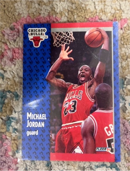 1991 Fleer #29 Michael Jordan — front