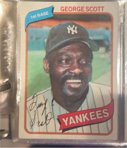 1980 Topps #414 George Scott — front