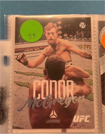 2021 Panini Chronicles UFC Luminance #52 Conor McGregor — front