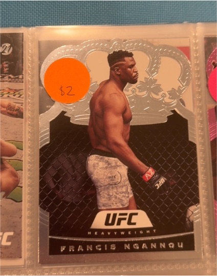 2021 Panini Chronicles Crown Royale #20 Francis Ngannou — front