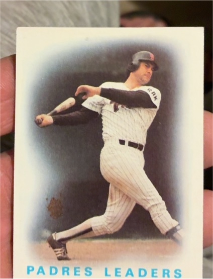1986 Topps #306 Padres Leaders Terry Kennedy — front