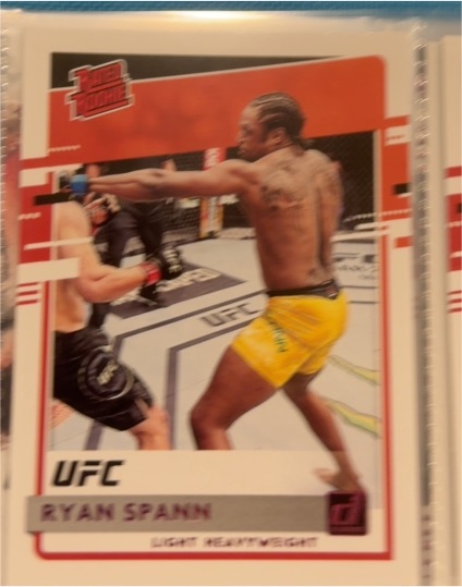 2021 Panini Chronicles Donruss UFC #29 Ryan Spann — front