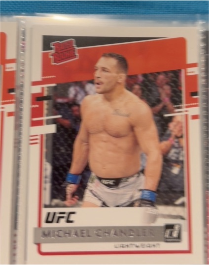 2021 Panini Chronicles UFC Donruss Rated Rookie #27 Michael Chandler — front
