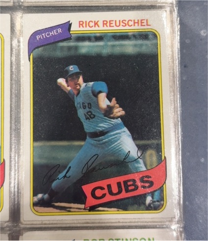 1980 Topps #175 Rick Reuschel — front