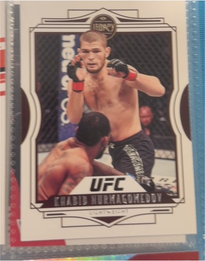 2021 Panini Chronicles UFC Legacy #42 Khabib Nurmagomedov — front