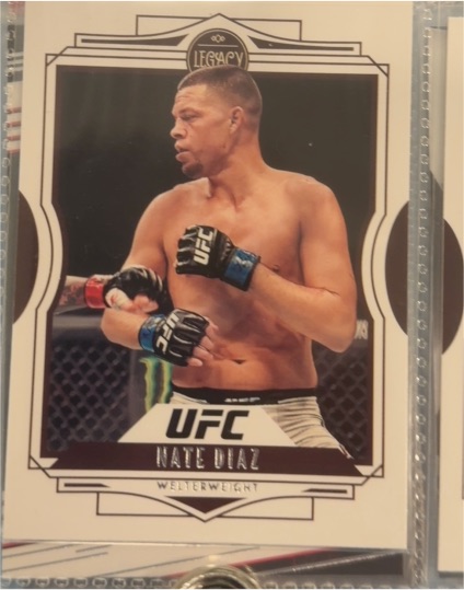 2021 Panini Chronicles Legacy UFC #49 Nate Diaz — front