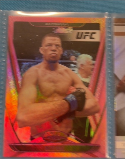 2021 Panini Chronicles UFC Certified Pink #134 Nate Diaz — front